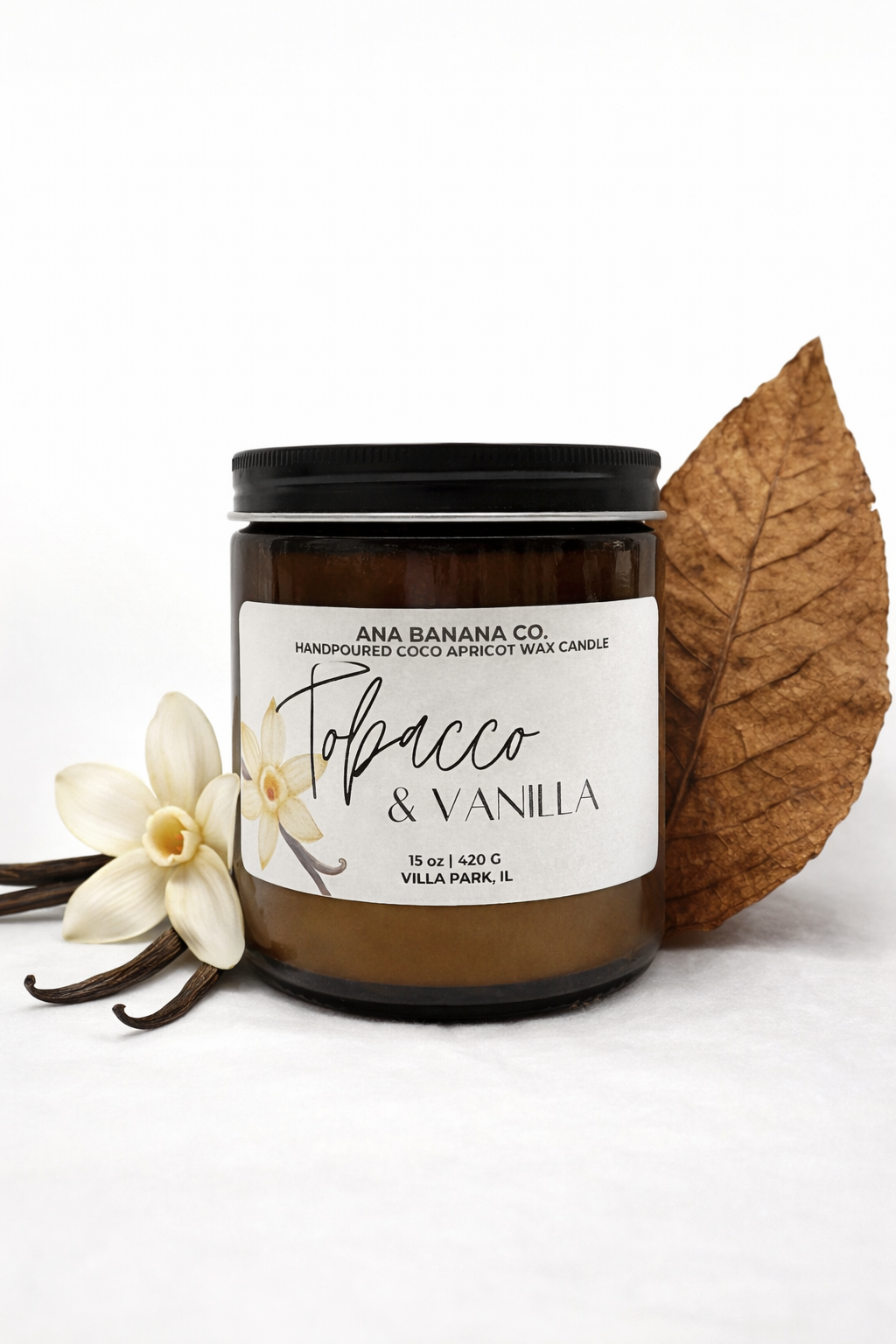 tobacco and vanilla candle Tobacco and Vanilla Candle