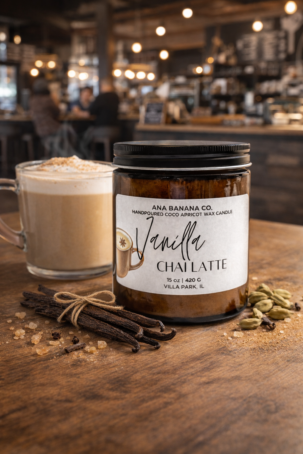 Vanilla Chai Latte Candle