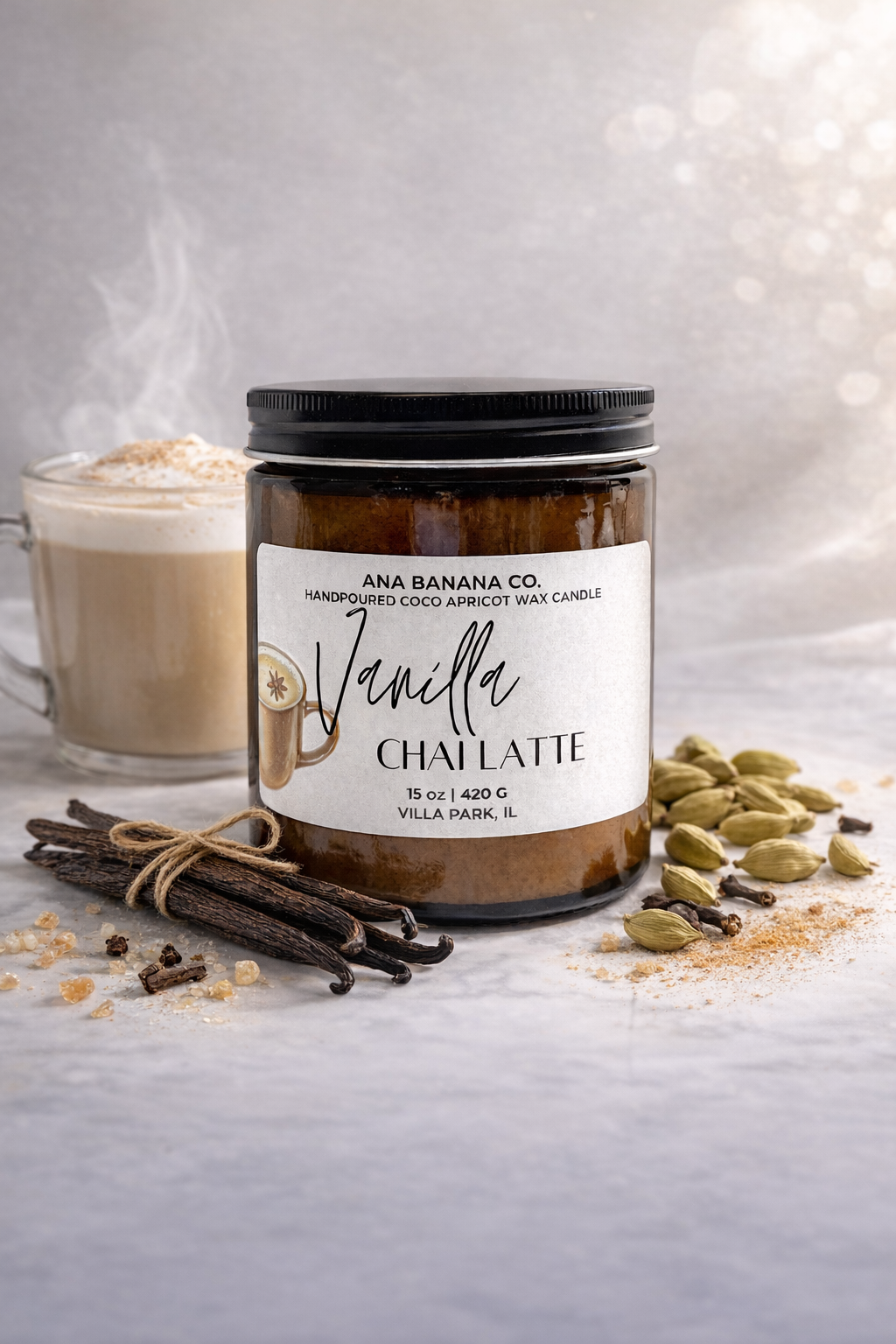 Vanilla Chai Latte Candle