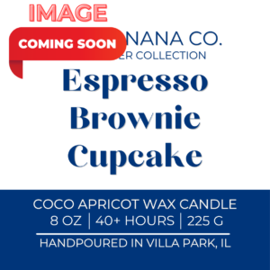 Espresso Brownie Cupcake 8 oz Candle l The Winter Collection