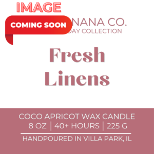 Fresh Linens 8 oz Candle l The Everyday Collection