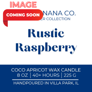 Rustic Raspberry 8 oz Candle l The Winter Collection