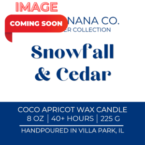 Snowfall & Cedar 8 oz Candle l The Winter Collection