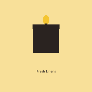 Fresh Linens 8 oz Candle l The Everyday Collection