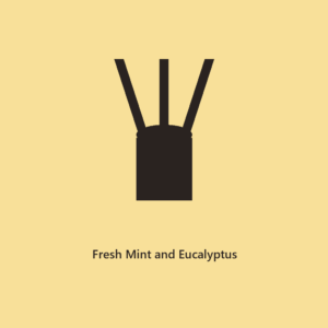 Fresh Mint and Eucalyptus 4 oz Reed Diffuser l The Everyday Collection