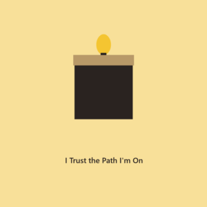 I Trust the Path I'm On 8 oz Affirmation Candle l The Affirmation Collection