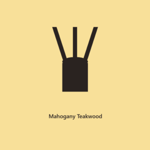 Mahogany Teakwood 4 oz Reed Diffuser l The Everyday Collection