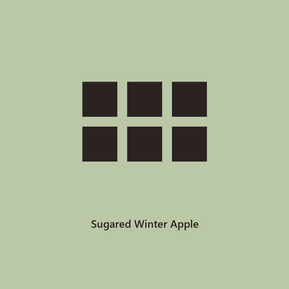 Sugared Winter Apple 3 oz Soy Wax Melt l The Winter Collection