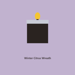 Winter Citrus Wreath 9 oz Candle l Holiday 2026 Collection